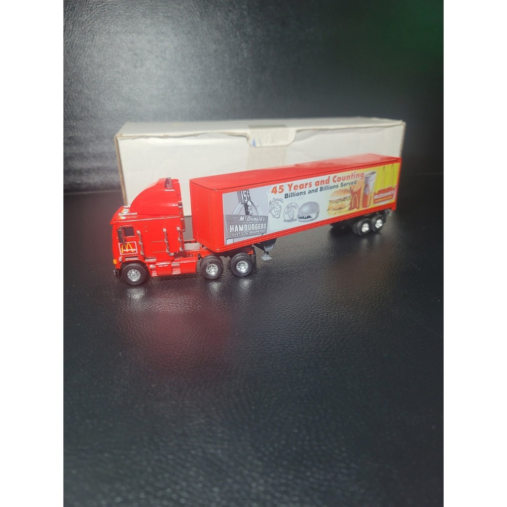 Matchbox The McDonald's Tractor Trailer 45 Years Freightliner 1997 Diecast